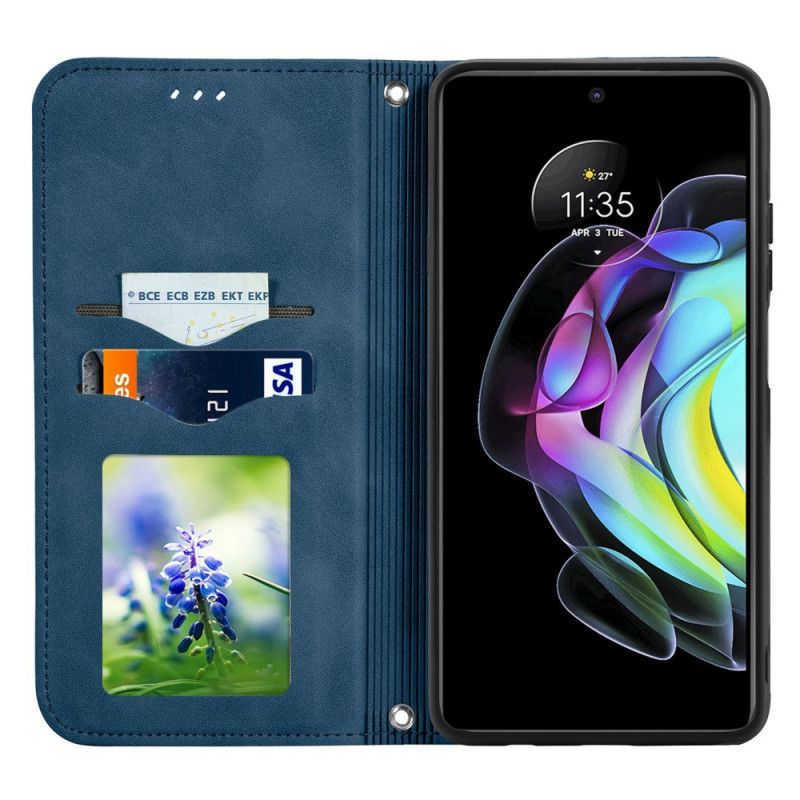 Folio-hoesje Motorola Edge 20 Skin-touch Ontwerp