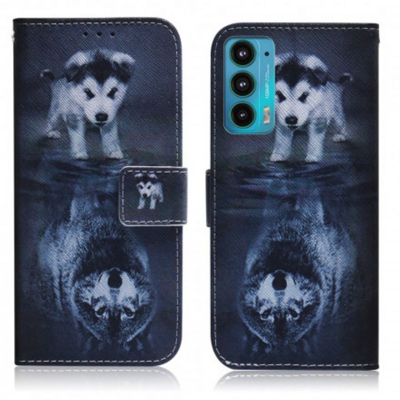 Leren Hoesje Voor Motorola Edge 20 Ernesto De Wolf