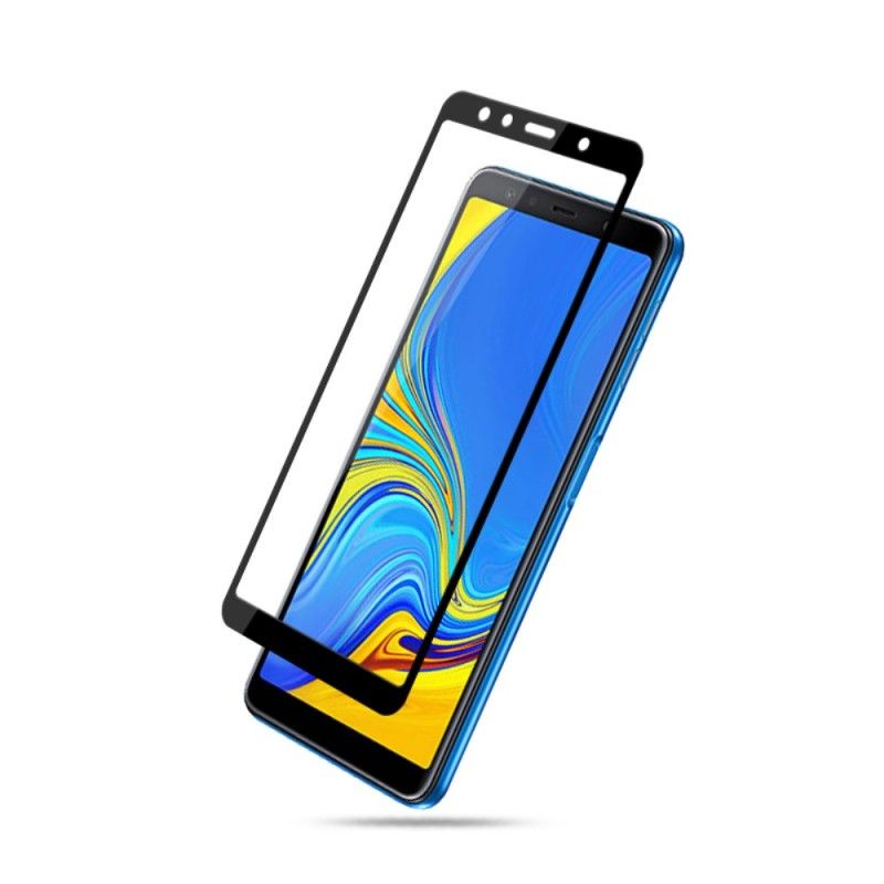 Gehard Glas Bescherming Samsung Galaxy A7 Zwart Mocolo