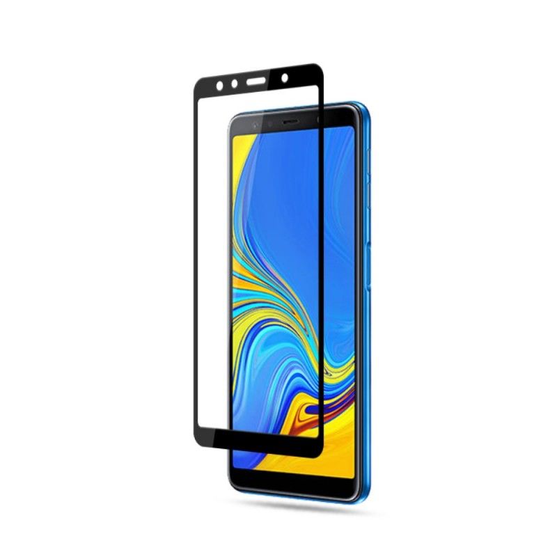 Gehard Glas Bescherming Samsung Galaxy A7 Zwart Mocolo