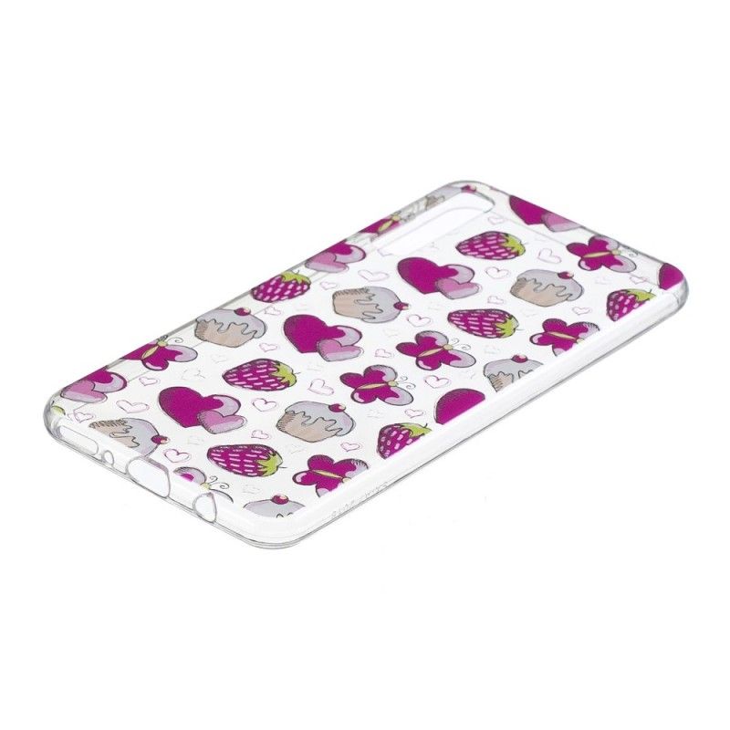 Hoesje Samsung Galaxy A7 Cupcakes En Vlinders