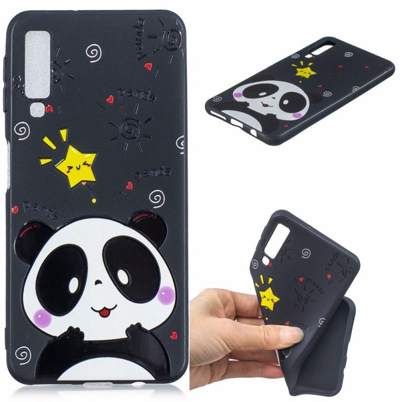 Hoesje Samsung Galaxy A7 Panda-Ster