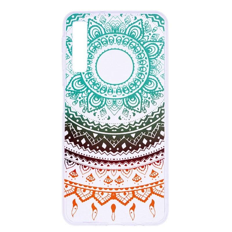 Hoesje voor Samsung Galaxy A7 Mandala-Kleuren