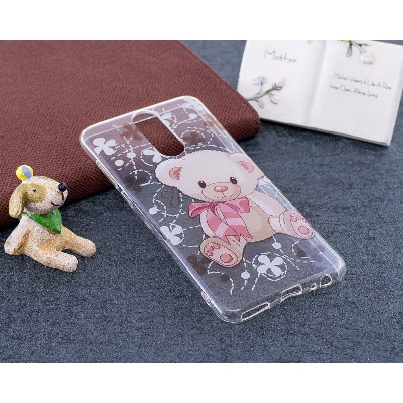 Cover Hoesje Huawei Mate 10 Lite Telefoonhoesje Mooie Teddybeer