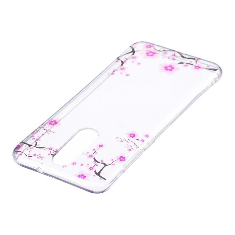 Cover Hoesje Huawei Mate 10 Lite Telefoonhoesje Transparant Bloeiende Boom