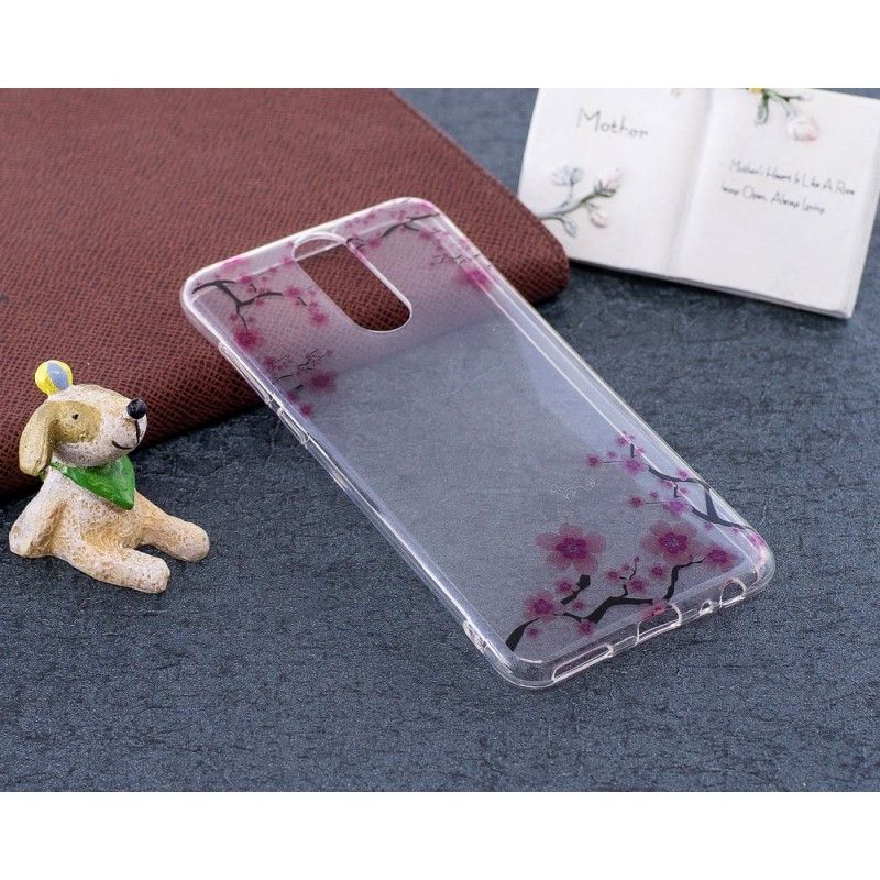 Cover Hoesje Huawei Mate 10 Lite Telefoonhoesje Transparant Bloeiende Boom