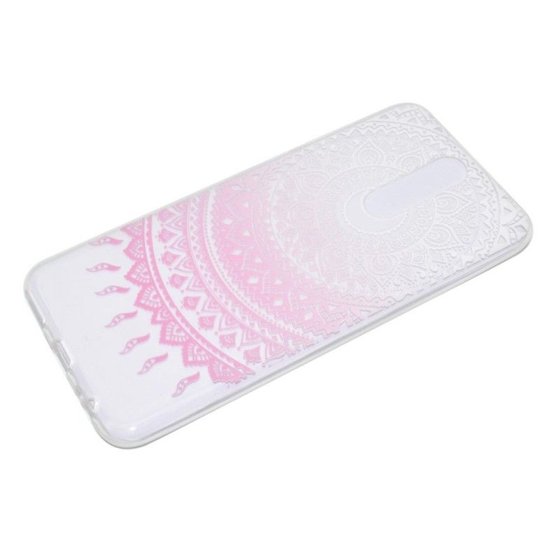 Hoesje voor Huawei Mate 10 Lite Roze Transparante Kleurrijke Mandala