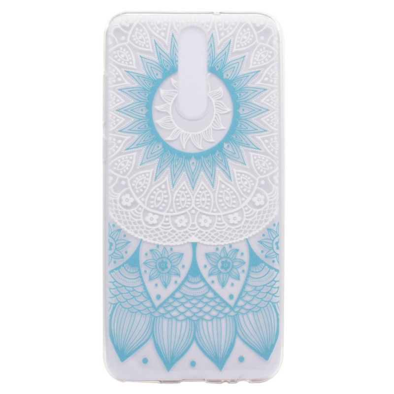 Hoesje voor Huawei Mate 10 Lite Roze Transparante Kleurrijke Mandala