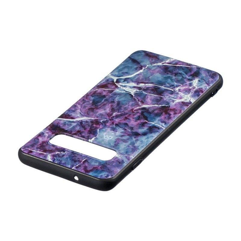 Hoesje Samsung Galaxy S10 Paars Marmer