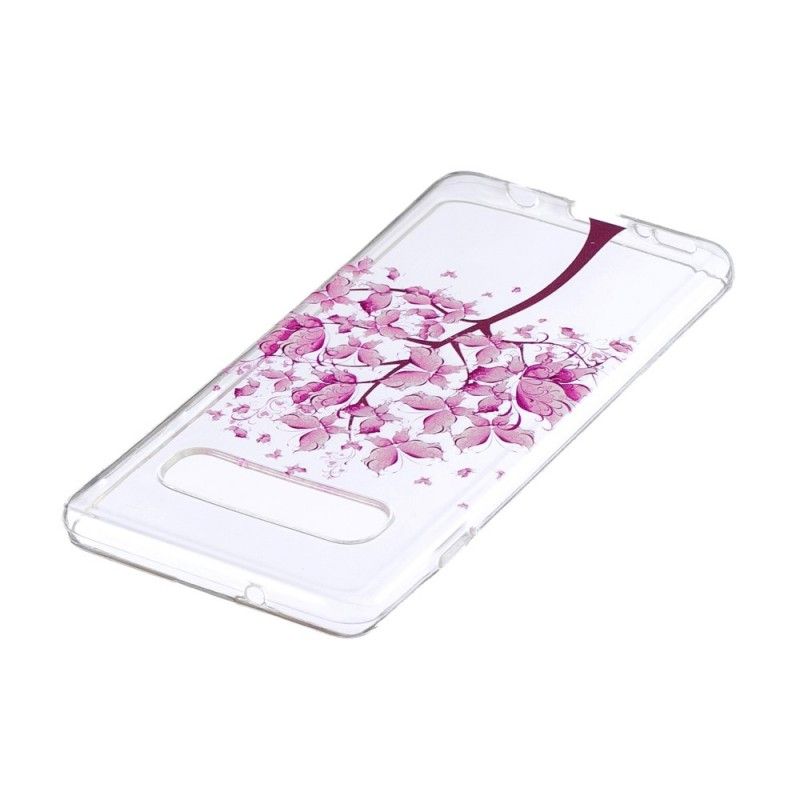 Hoesje Samsung Galaxy S10 Transparante Vlinderboom