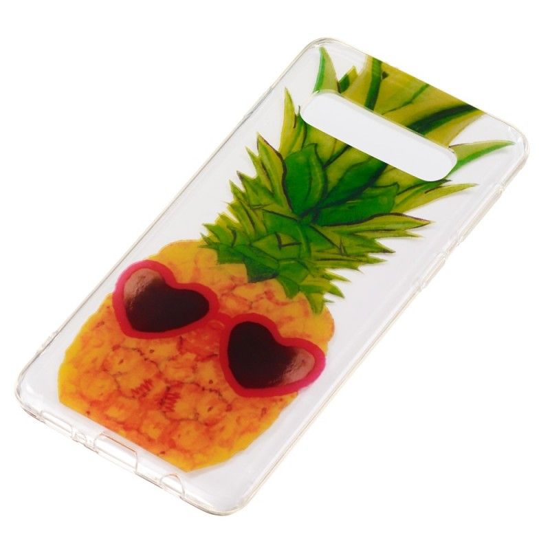 Hoesje voor Samsung Galaxy S10 Ananas Incognito