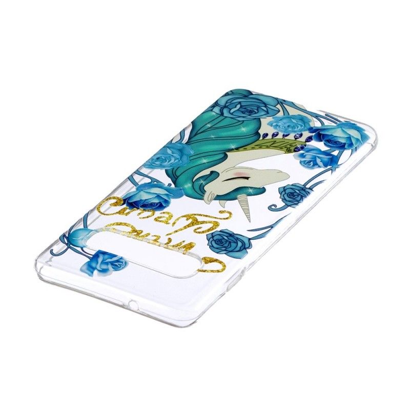 Hoesje voor Samsung Galaxy S10 Prinses Eenhoorn