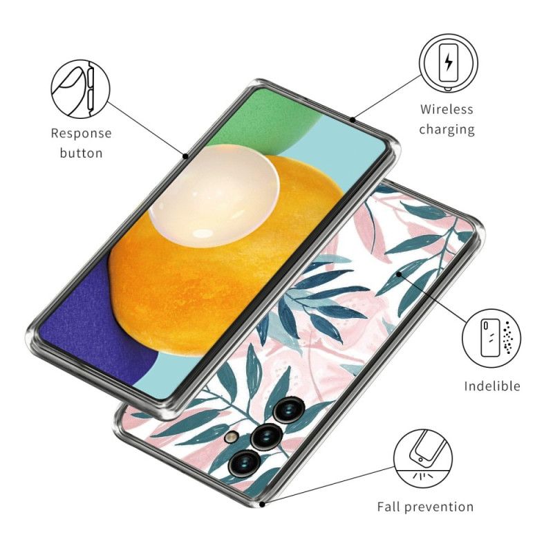 Case Hoesje Samsung Galaxy A15 5g Telefoonhoesje Bladeren