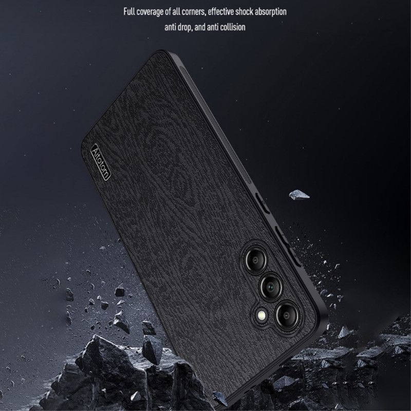 Case Hoesje Samsung Galaxy A15 5g Telefoonhoesje Ledereffect