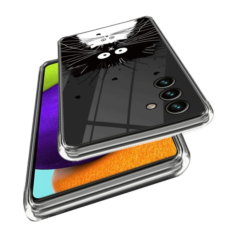 Cover Hoesje Samsung Galaxy A15 5g Telefoonhoesje Twee Katten