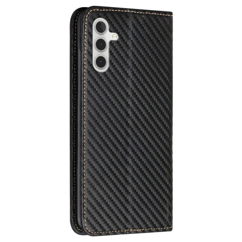 Folio-hoesje Samsung Galaxy A15 5g Koolstofvezel