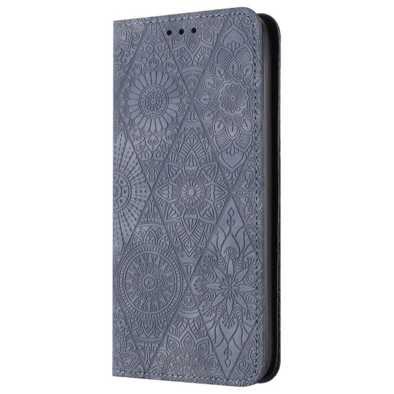 Folio-hoesje Samsung Galaxy A15 5g Patchwork Met Bandje