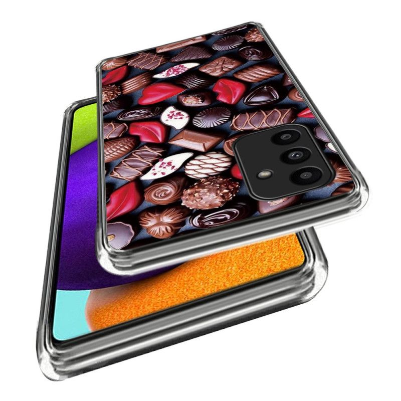 Hoesje Samsung Galaxy A15 5g Creatieve Chocolaatjes Bescherming Hoesje