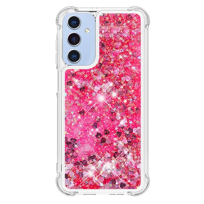 Hoesje Samsung Galaxy A15 5g Glitterontwerp