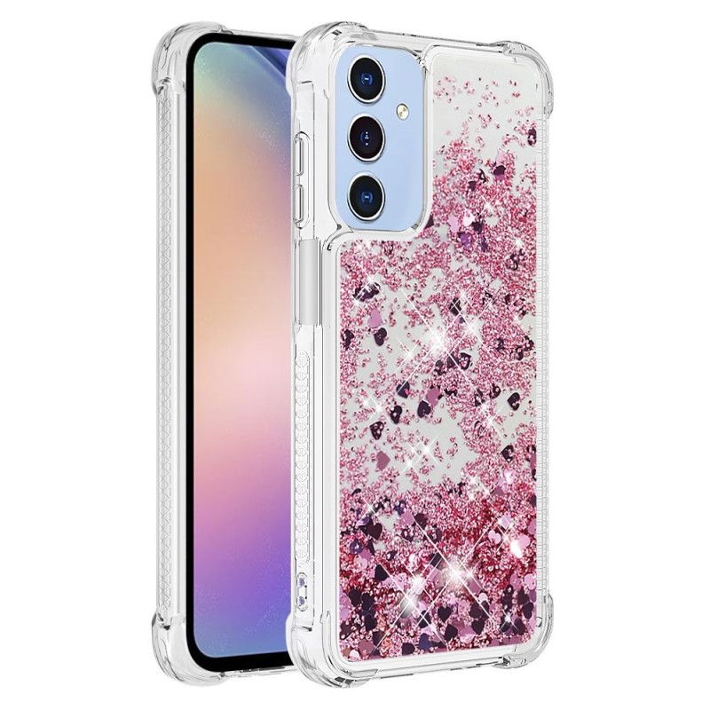 Hoesje Samsung Galaxy A15 5g Glitterontwerp