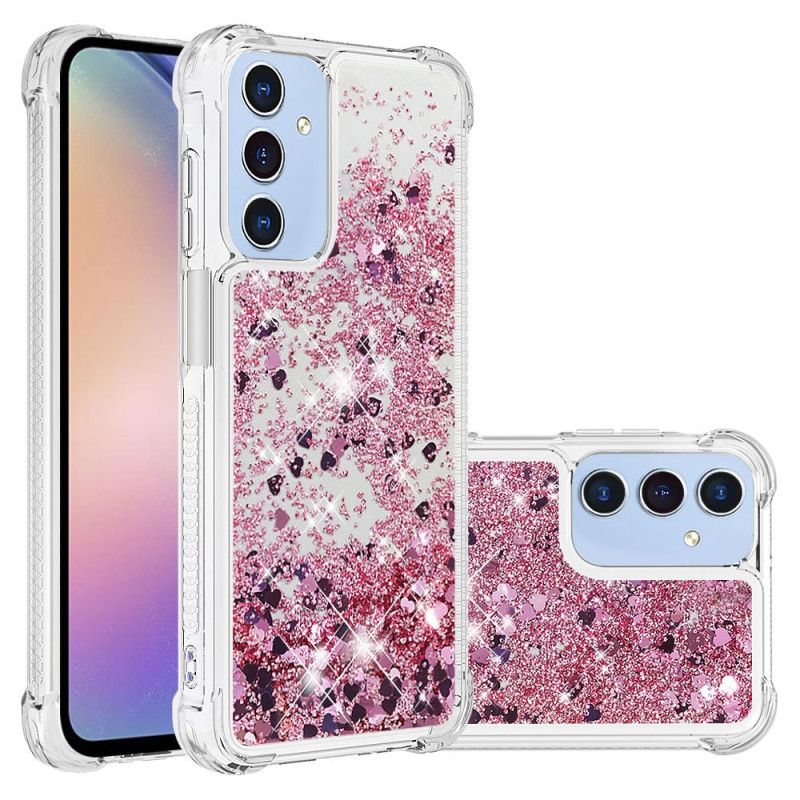 Hoesje Samsung Galaxy A15 5g Glitterontwerp