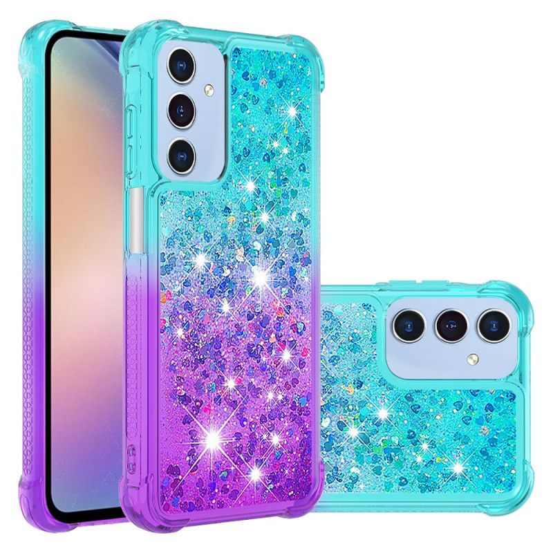 Hoesje Samsung Galaxy A15 5g Glitterverloop