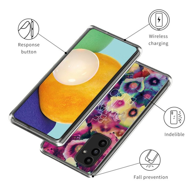 Hoesje Samsung Galaxy A15 5g Kleurrijke Bloemen