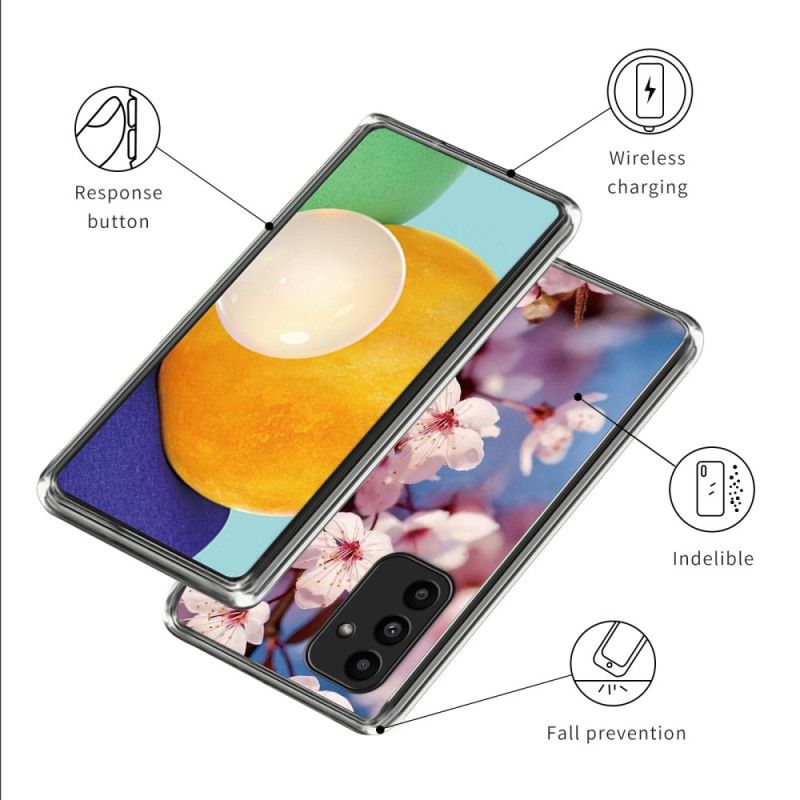 Hoesje Voor Samsung Galaxy A15 5g Perzikbloesems