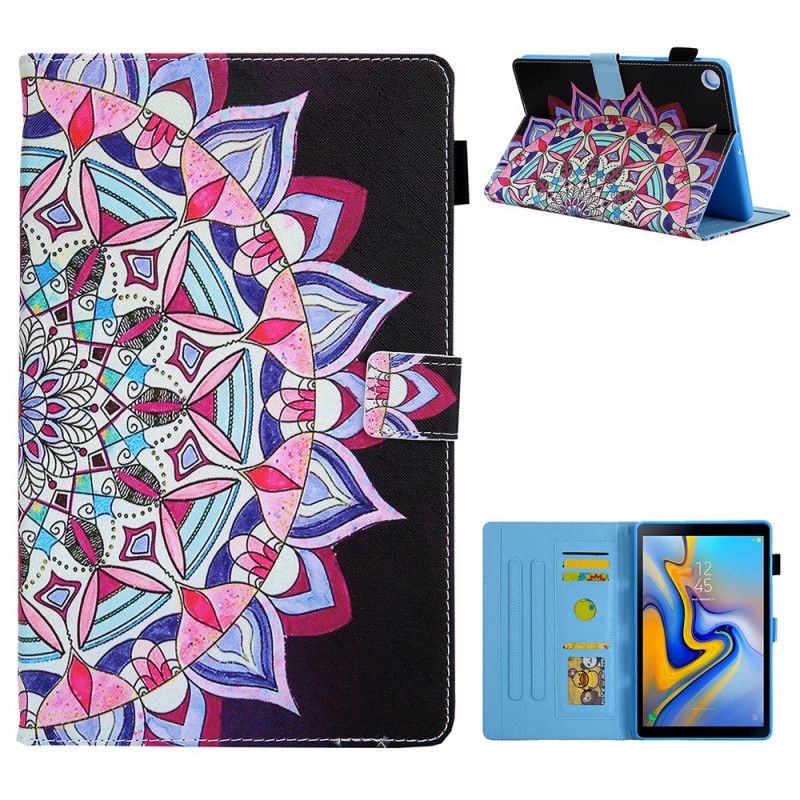 Bescherming Hoesje Samsung Galaxy Tab A7 Telefoonhoesje Grafische Mandala