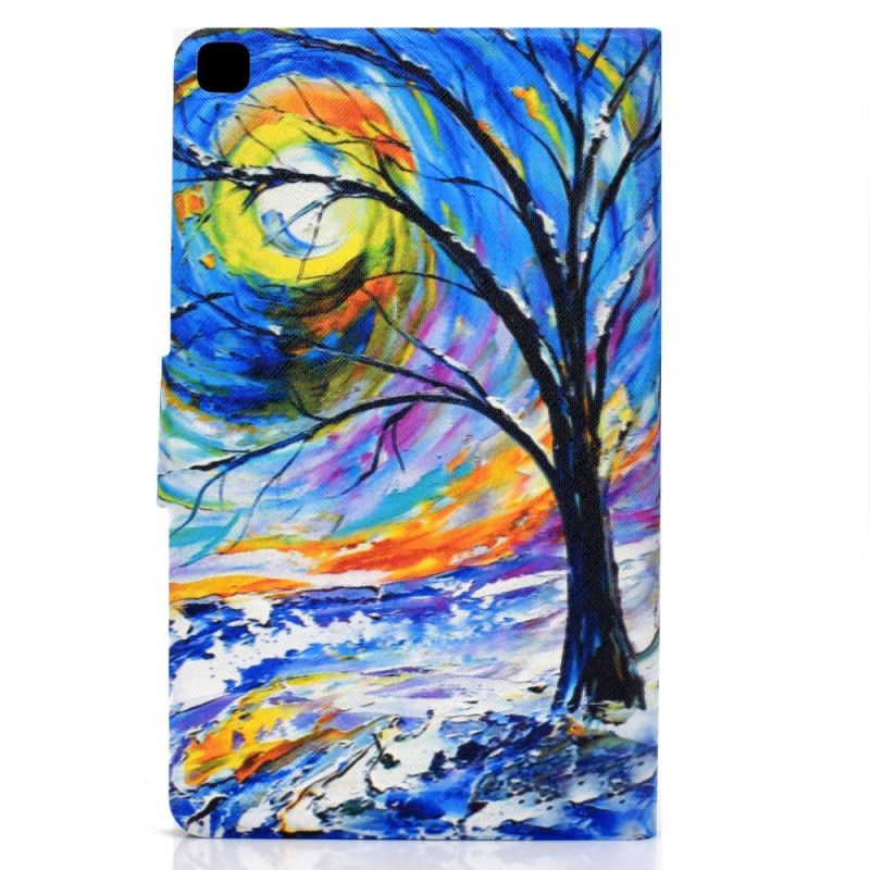 Bescherming Hoesje Samsung Galaxy Tab A7 Telefoonhoesje Kunstboom