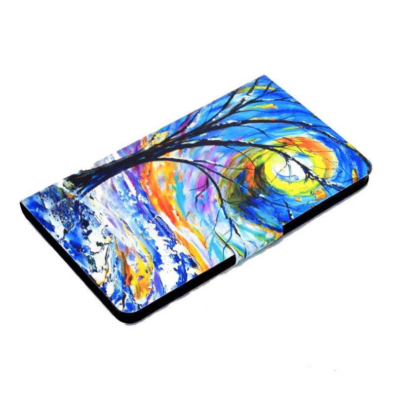 Bescherming Hoesje Samsung Galaxy Tab A7 Telefoonhoesje Kunstboom