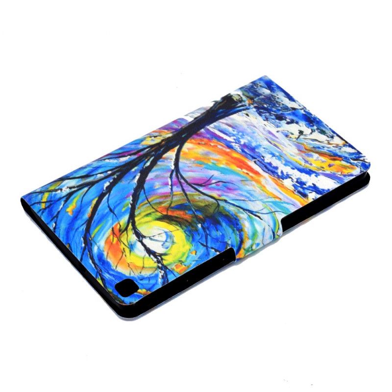 Bescherming Hoesje Samsung Galaxy Tab A7 Telefoonhoesje Kunstboom