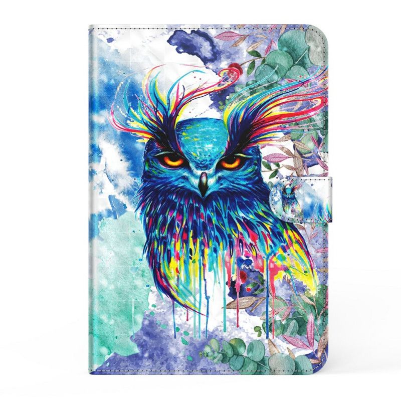 Bescherming Hoesje Samsung Galaxy Tab A7 Telefoonhoesje Uil