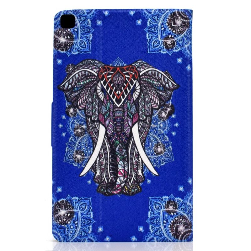 Cover Folio-hoesje Samsung Galaxy Tab A7 Telefoonhoesje Indische Olifant