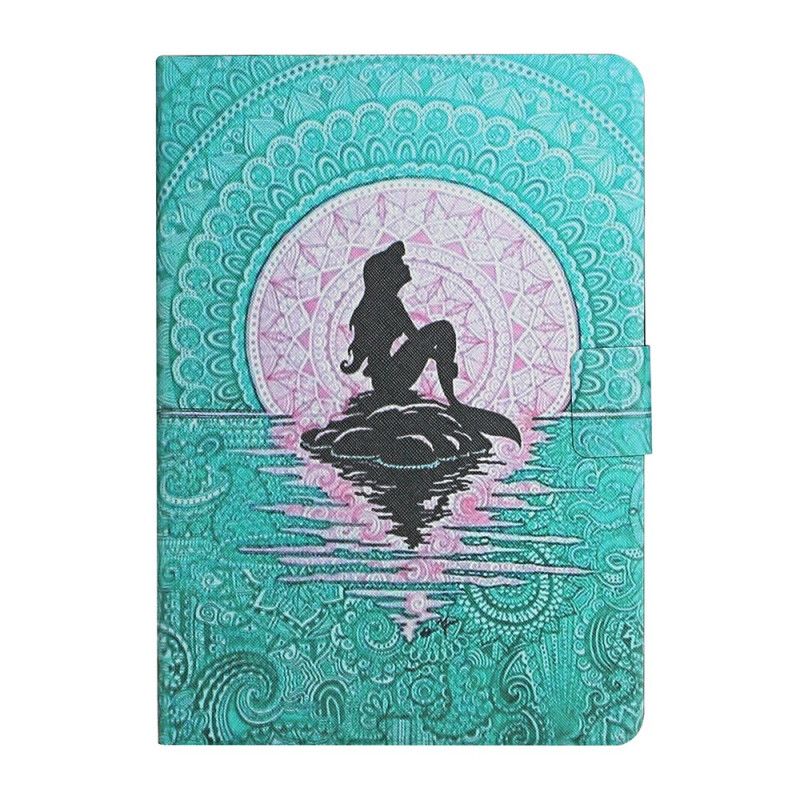 Cover Folio-hoesje Samsung Galaxy Tab A7 Telefoonhoesje Zeemeermin Mandala