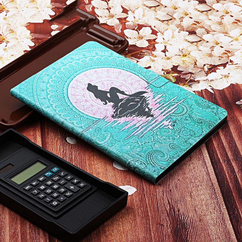 Cover Folio-hoesje Samsung Galaxy Tab A7 Telefoonhoesje Zeemeermin Mandala