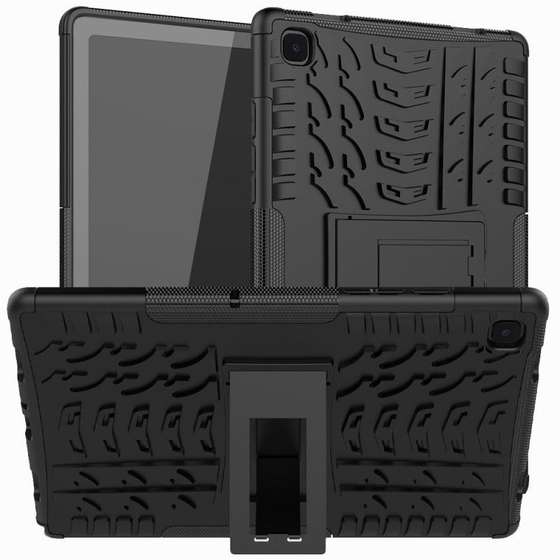 Cover Hoesje Samsung Galaxy Tab A7 Wit Zwart Telefoonhoesje Ultrabestendige Premium