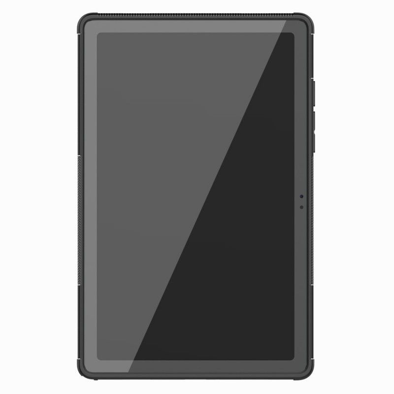 Cover Hoesje Samsung Galaxy Tab A7 Wit Zwart Telefoonhoesje Ultrabestendige Premium