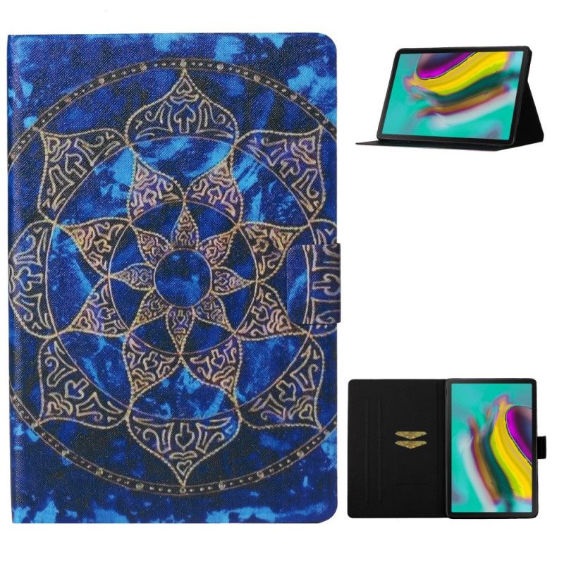 Leren Hoesje Samsung Galaxy Tab A7 Koninklijke Mandala