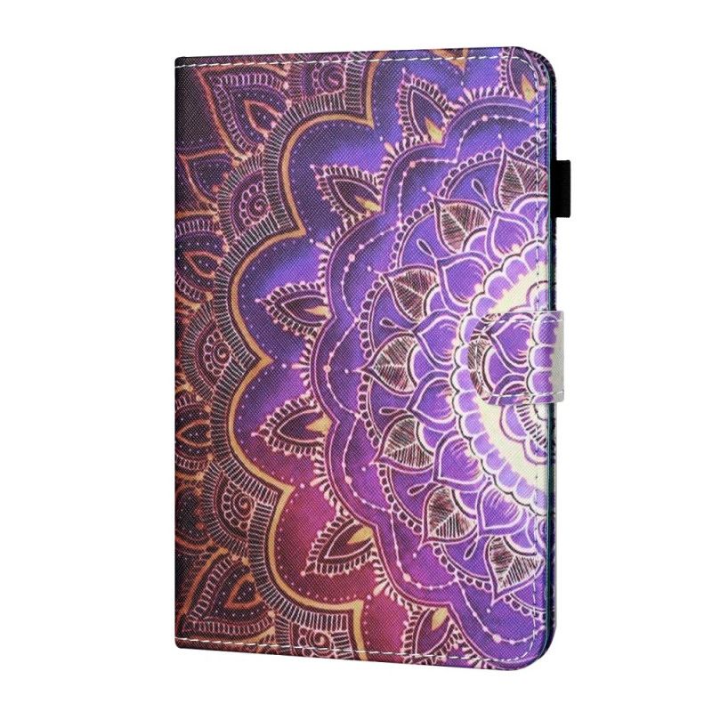 Leren Hoesje Samsung Galaxy Tab A7 Telefoonhoesje Mandala Kunst