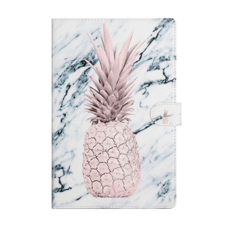 Leren Hoesje voor Samsung Galaxy Tab A7 Ananas