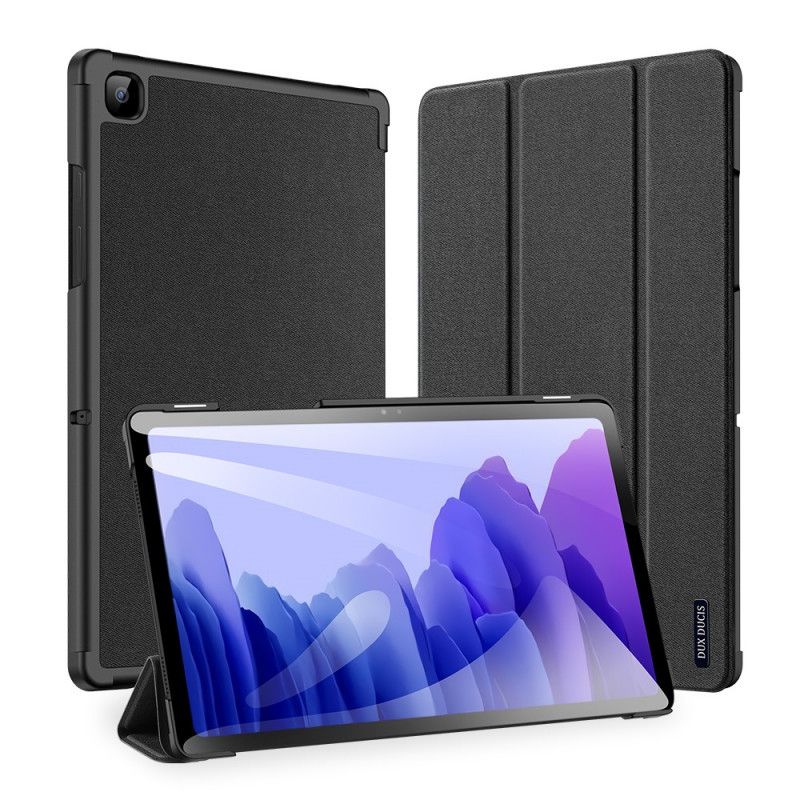 Smart Case Samsung Galaxy Tab A7 Donkerblauw Zwart Domo Serie Dux-Ducis