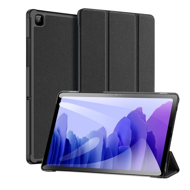 Smart Case Samsung Galaxy Tab A7 Donkerblauw Zwart Domo Serie Dux-Ducis