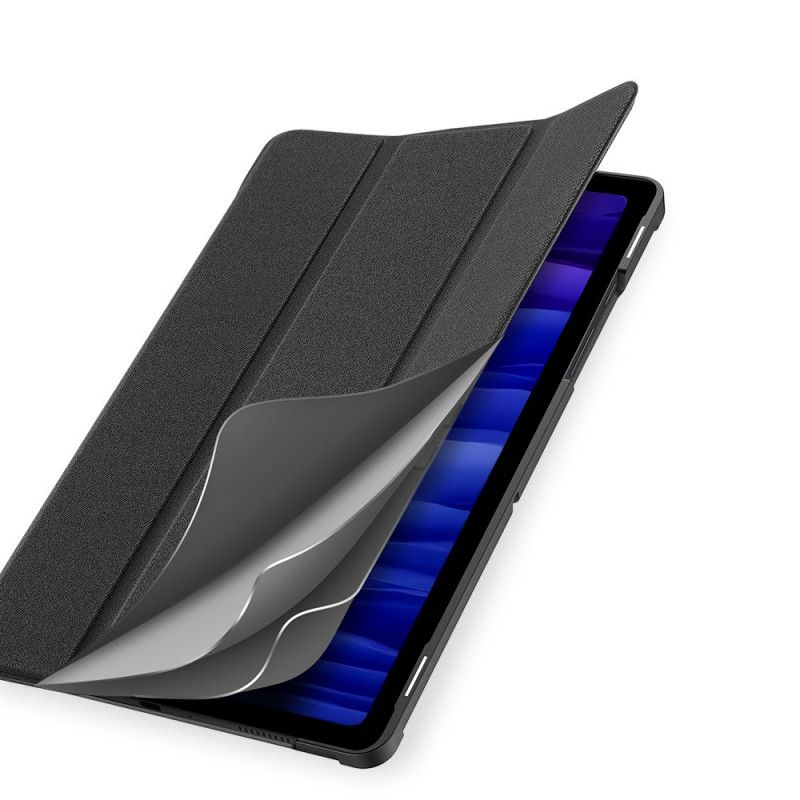 Smart Case Samsung Galaxy Tab A7 Donkerblauw Zwart Domo Serie Dux-Ducis