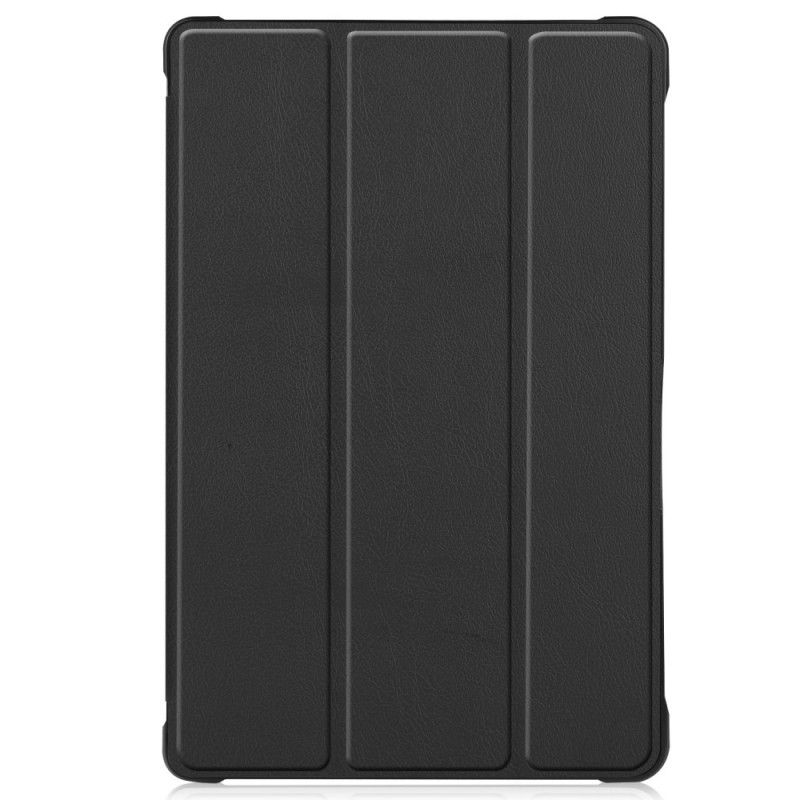 Smart Case Samsung Galaxy Tab A7 Grijs Zwart Drievoudig