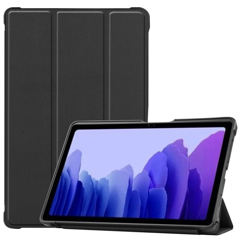 Smart Case Samsung Galaxy Tab A7 Grijs Zwart Drievoudig