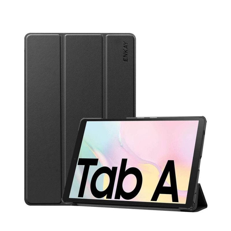 Smart Case Samsung Galaxy Tab A7 Grijs Zwart Enkay