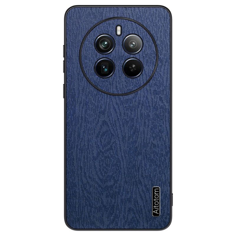 Cover Hoesje Realme 12 Plus 5g Telefoonhoesje Houtstructuur