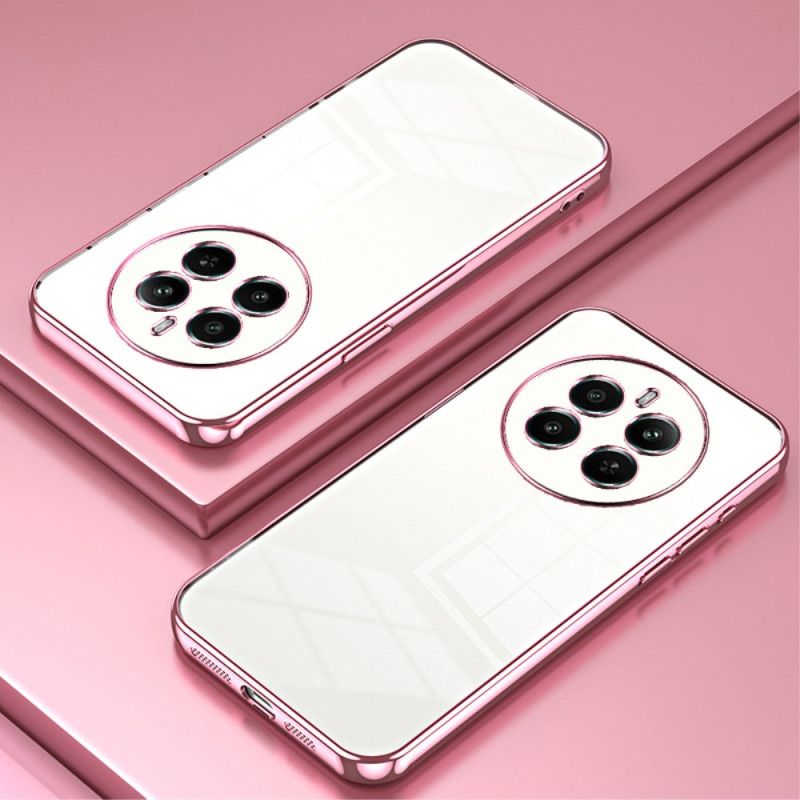 Cover Hoesje Realme 12 Plus 5g Telefoonhoesje Metalen Stijl Velg