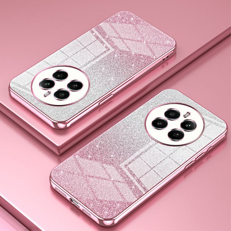 Cover Hoesje Realme 12 Plus 5g Telefoonhoesje Verloopglitter